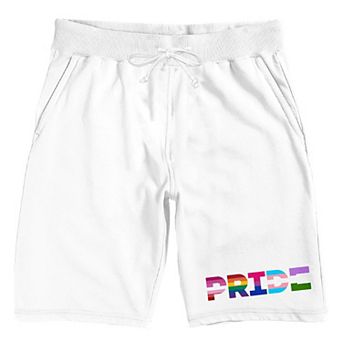 Men's Pride Flag Pajama Shorts