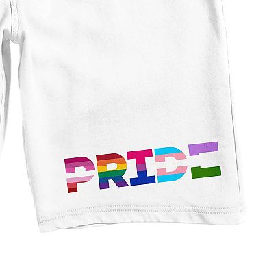 Men's Pride Flag Pajama Shorts