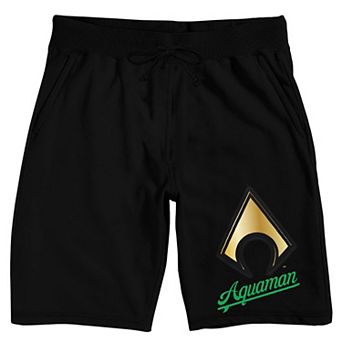 Men's Aquaman Logo Pajama Shorts