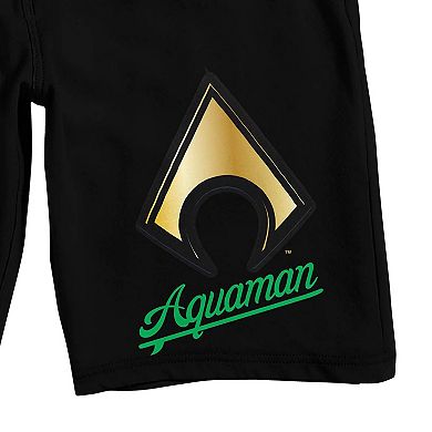 Men's Aquaman Logo Pajama Shorts