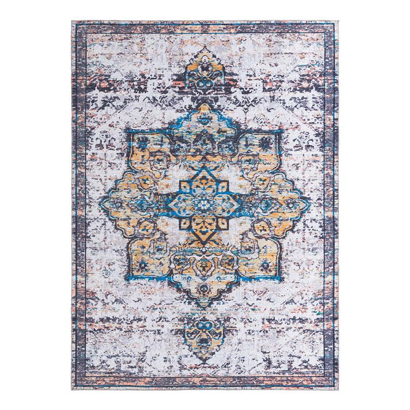 Unique Loom Roma Renaissance Rug, White, 11Ft Sq