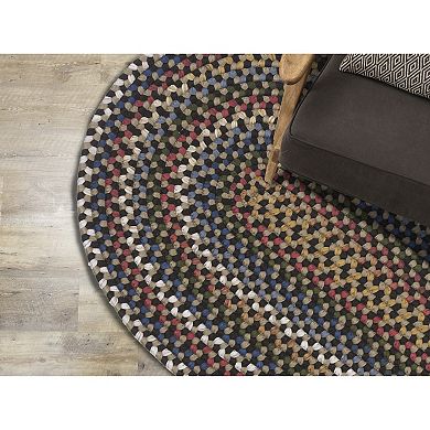 Colonial Mills Wayland Oval Handcrafted Braided Area Rug
