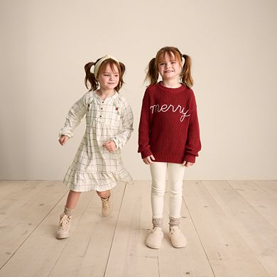 Girls 4-12 Little Co. by Lauren Conrad Organic Plaid Dress