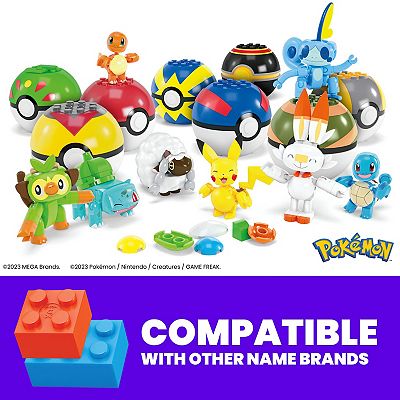 Pokemon Cards/Mega Construx popular Bundle