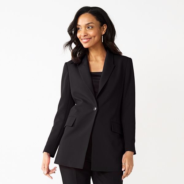 Women's Nine West Knit Closureless Blazer