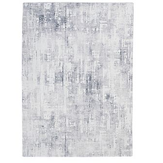 Linon Motif Faux Rabbit Rug Simone