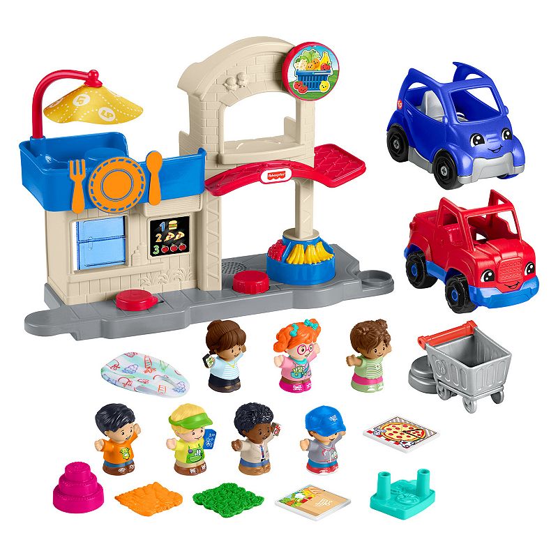 Fisher-Price Little People フィギュア 13体セット Fisher-Price Little People Supermarket Gift Set