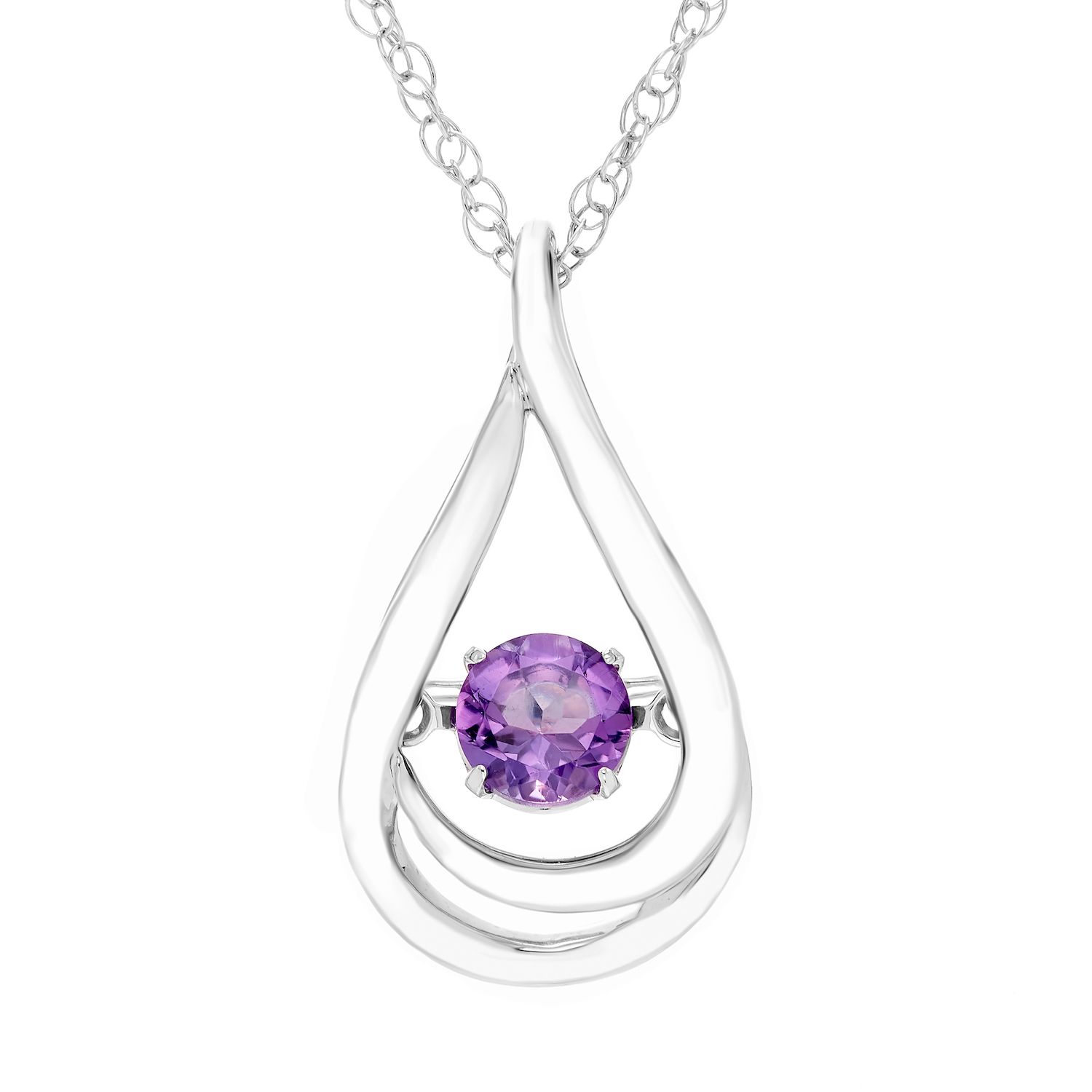 Kohls on sale amethyst necklace