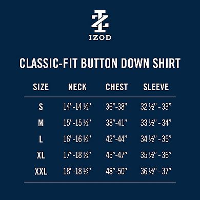 Men's IZOD Classic Button-Down Shirt