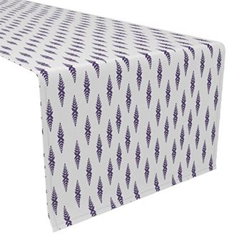 Table Runner, 100% Polyester, 14x108", Boho Design