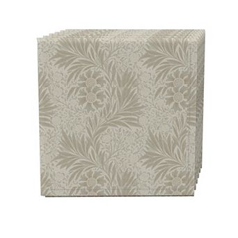 Napkin Set of 4, 100% Cotton, 20x20", Floral 70