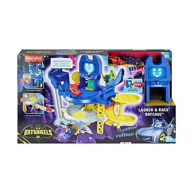 Fisher-Price Imaginext DC Comics Batwheels Race Track Playset