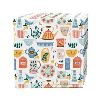 Napkin Set, 100% Polyester, Set of 4, 18x18", Kitchen Cookware