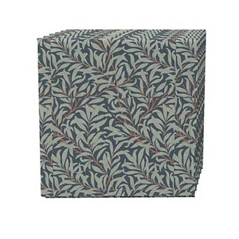 Napkin Set of 4, 100% Cotton, 20x20", Floral 68