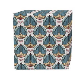 Napkin Set, 100% Polyester, Set of 4, 18x18", Seamless Christmas Love