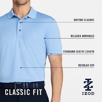 Men's IZOD Golf UPF 15 Grid Polo 