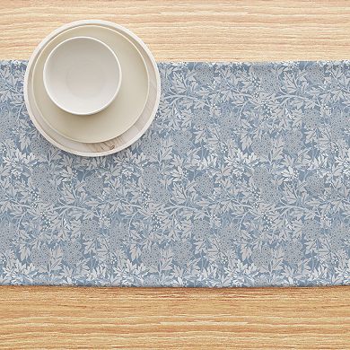 Table Runner, 100% Cotton, 16x90", Floral 66