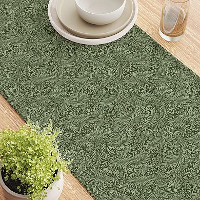 Table Runner, 100% Cotton, 16x108", Floral 83