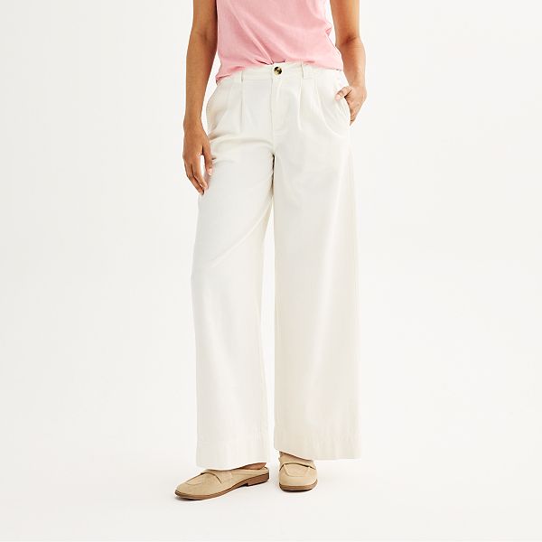 新品salsation relaxed wide leg pants(ポルソS) Bottoms – Salsation Limited