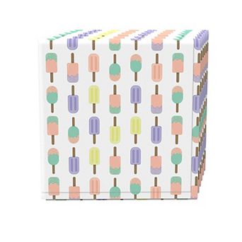 Napkin Set, 100% Polyester, Set of 4, 18x18", Pastel Pops