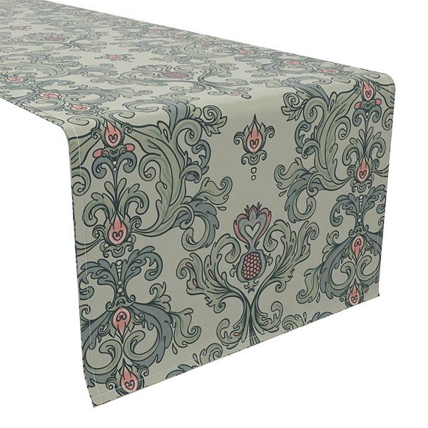 Table Runner, 100% Cotton, 16x90