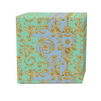 Napkin Set of 4, 100% Cotton, 20x20", Floral 169