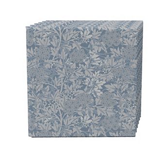 Napkin Set of 4, 100% Cotton, 20x20", Floral 66