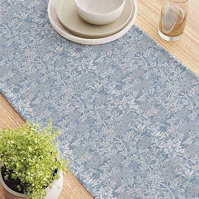 Table Runner, 100% Cotton, 16x108", Floral 66