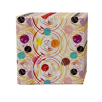 Napkin Set of 4, 100% Cotton, 20x20", Floral 196