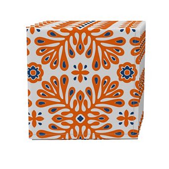 Napkin Set of 4, 100% Cotton, 20x20", Floral 167