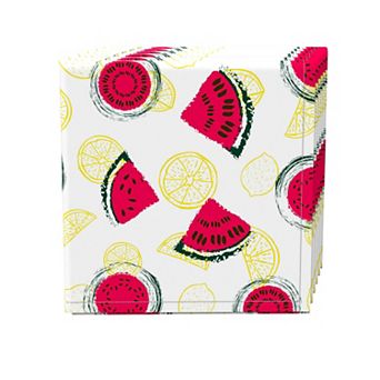 Napkin Set, 100% Polyester, Set of 4, 18x18", Citrus Summertime