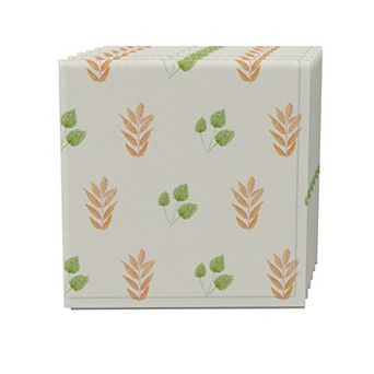 Napkin Set of 4, 100% Cotton, 20x20", October Garden