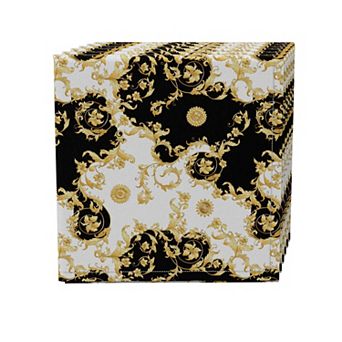 Napkin Set of 4, 100% Cotton, 20x20", Floral 168