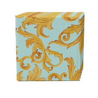 Napkin Set of 4, 100% Cotton, 20x20", Floral 156