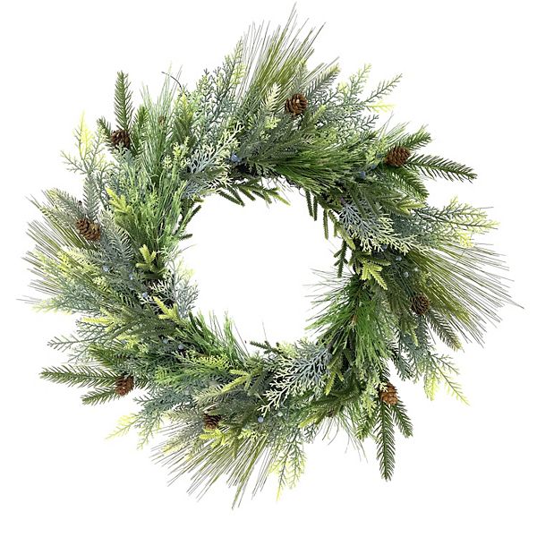 St. Nicholas Square® Greenery Wreath Decor