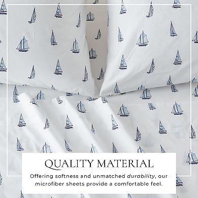 Madelinen Coastal Microfiber Lightweight Premium Sheet Set