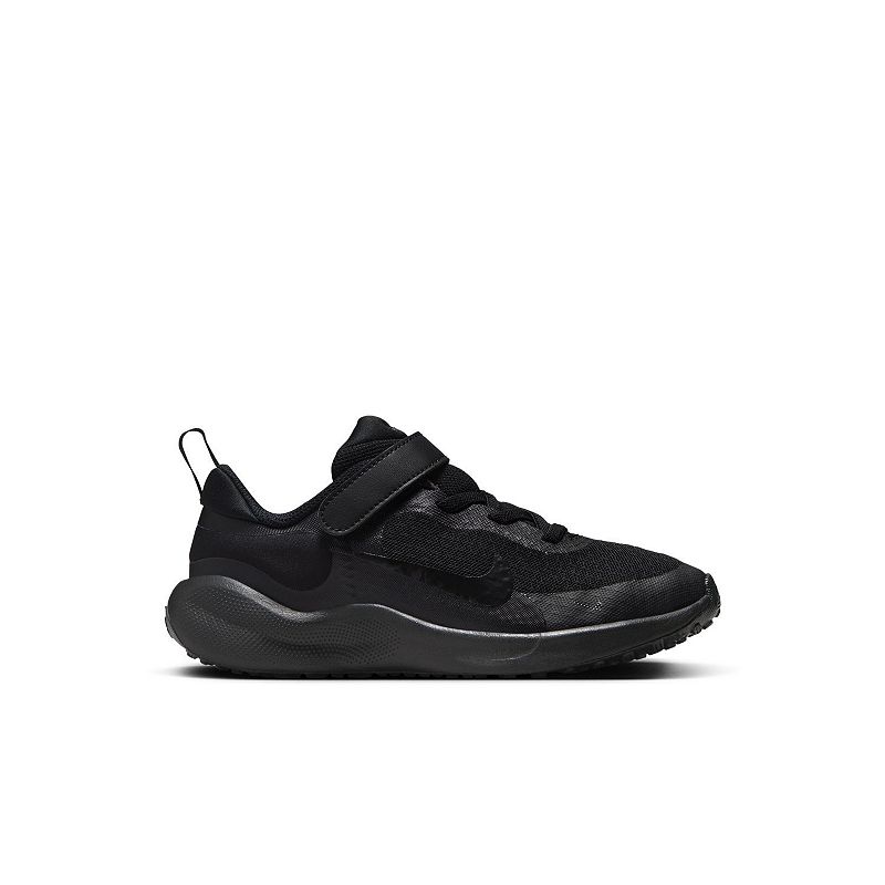 Nike Revolution 7 Little Kids' Running Shoes, Boy's, Size: 11, Black Grey
