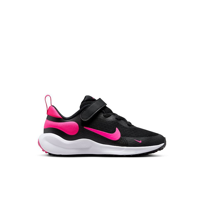 Nike Revolution 7 Little Kids' Running Shoes, Boy's, Size: 13, Black Hyper Pink White