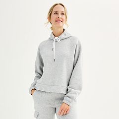 Lands' End, Tops, Lands End Womens Petite Serious Sweats Buttonhoodie