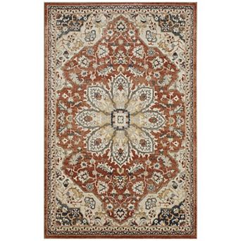 Loomaknoti Malanie Charler Blue Area Rug
