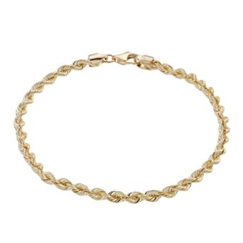 Karat Rush 14k Gold Silk Rope Bracelet