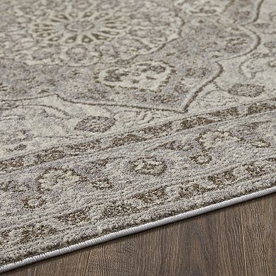 Loomaknoti Malanie Crew Gray Area Rug