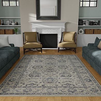 Loomaknoti Malanie Corlia Cream Area Rug