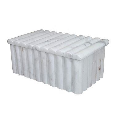 A&B Home Marble Storage Box Table Decor