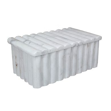 A&B Home Marble Storage Box Table Decor