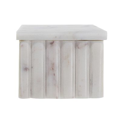A&B Home Marble Storage Box Table Decor
