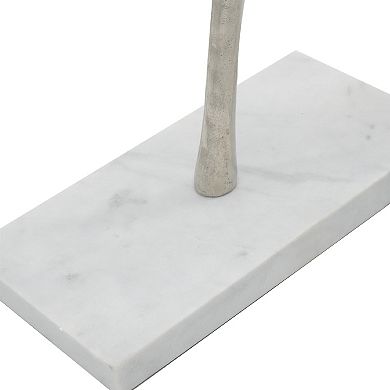 A&B Home Intrinsic Leaf Aluminum Statuaries 2-Piece Set