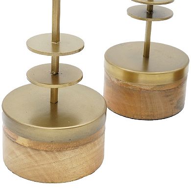 A&B Home 3-piece Terrarium Standing Lanterns