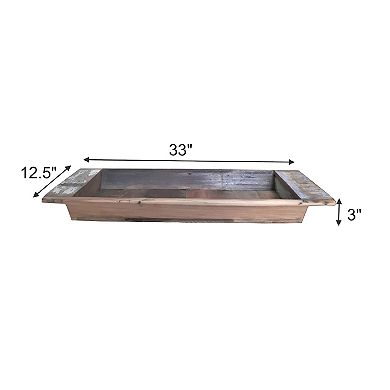 A&B Home Reclaimed Wood Planter