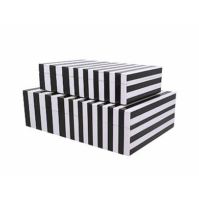 A&B Home Jacey Lidded Box 2-piece Set